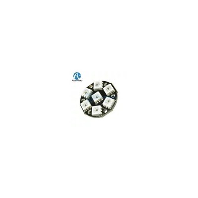 WS2812 7-Bit 5050 RGB LED Ring Round Decoration Bulb for   *cc