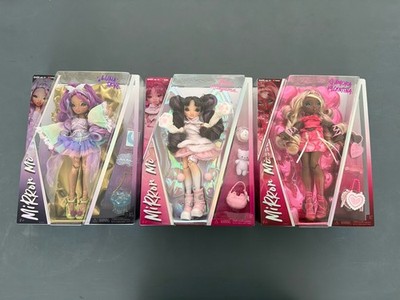 Mirror Mi Fashion Doll Lot of 3 Luna Skye Akito Kittyama Amora Valentina MGA