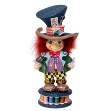 Kurt Adler 13" Hollywood Nutcrackers    Mad Hatter Nutcracker