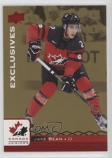 2017 Upper Deck Team Canada Juniors Exclusives Red 176/199 Jake Bean #2 7rg