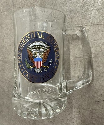 Presidential Retreat Camp David Glass Beer Mug