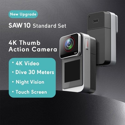 Action Kamera 4K Video 120 Grad Winkel zur Montage am Fahrradhelm Einsatz