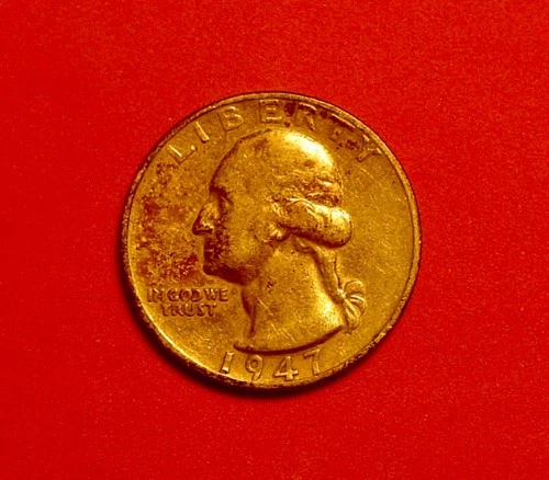 1947 S  Washington Quarter    90% Silver