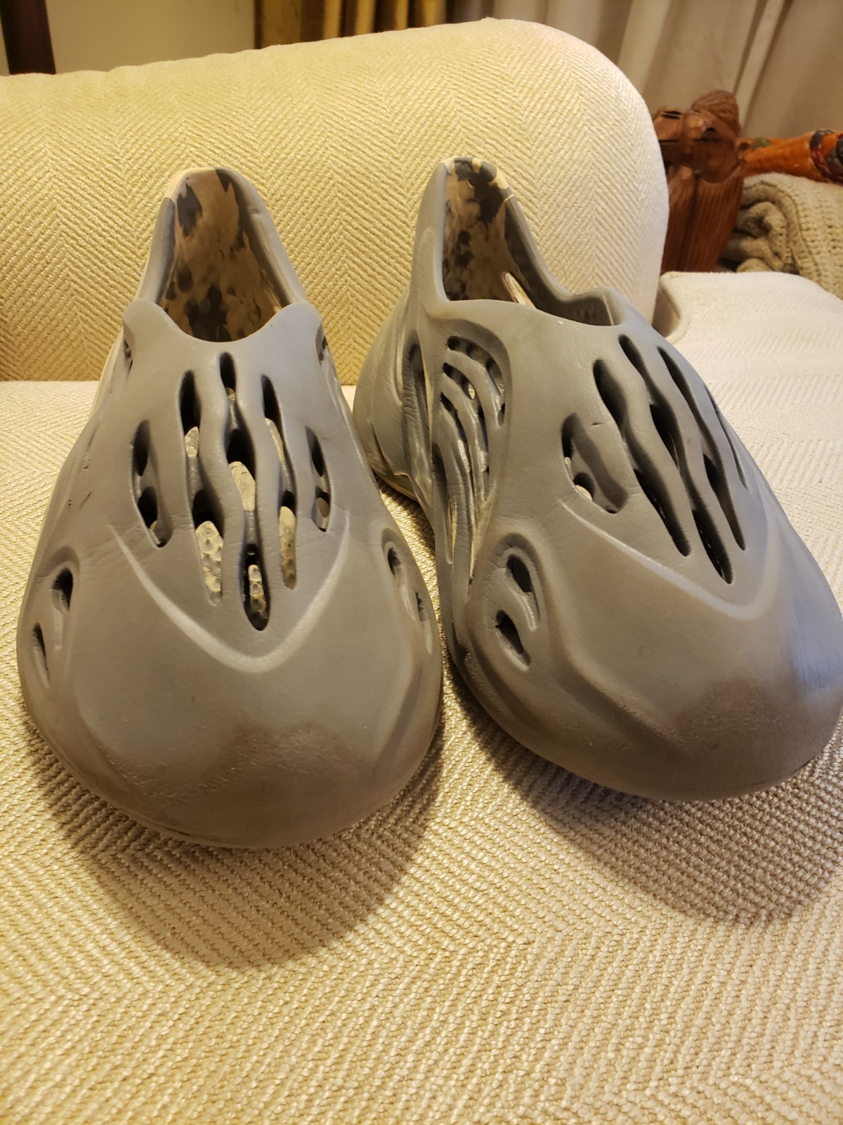 Yeezy Adidas Foamrnnr MXT 6us Made In UsA Yeezy. Moon Grey. thumbnail 24