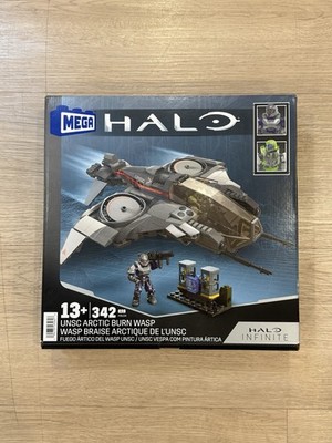 Mega Halo UNSC Arctic Burn Wasp 342pcs Building Set Brand New Sealed