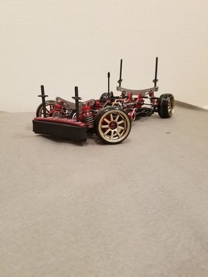 Overdose DRB Yokomo RC Drift Car with Keyence ESC Motor Sanwa Radio Servo