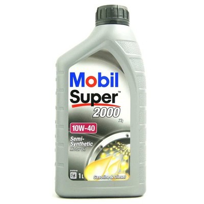 Mobil Super S 2000 10W-40 1L Motoröl Benzin/Diesel / Engine Oil