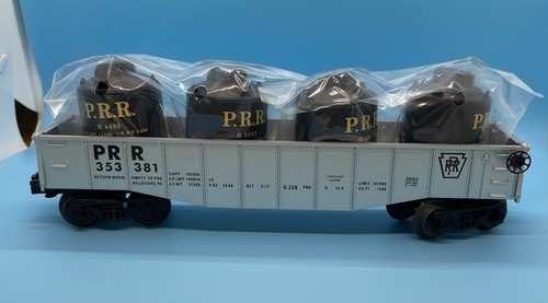 Góndola Lionel 26053 PRR Pennsylvania con carga de barril calibre O 3 rieles sin usar | Zustand: New