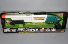 AIR WARRIORS DOUBLE BARREL BUG HUNTER SALT BLASTER GUN FLIES INSECTS SPIDERS NEW