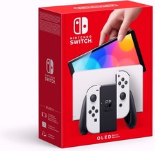 Nintendo Switch OLED White Model Console with Accessories EURO POWER CABLE