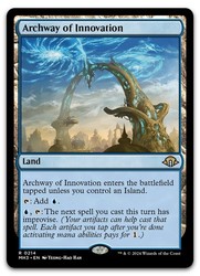 Archway of Innovation - Modern Horizons 3 - #214 Rare Land