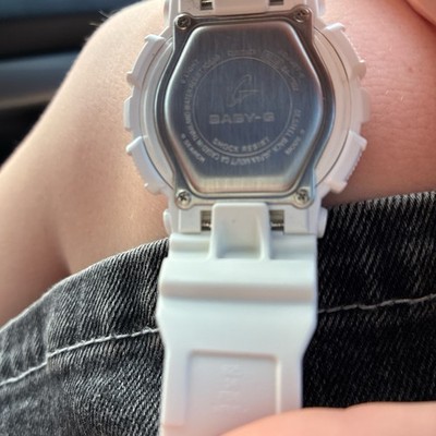 Casio Baby-G kid unisex White Analog & Digital Quartz Sport Watch