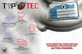 Turbolader 074145701A 074145701AX VW T4 2,5 Liter Bus Motor AYY ACV AUF AYC mit 