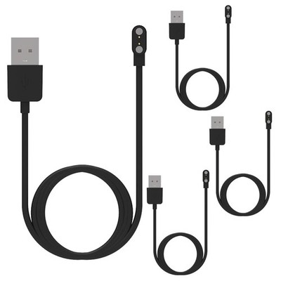 4 Pcs Black Chargers Smartwatch Accessories Compatible with Da Fit Smart Watc...