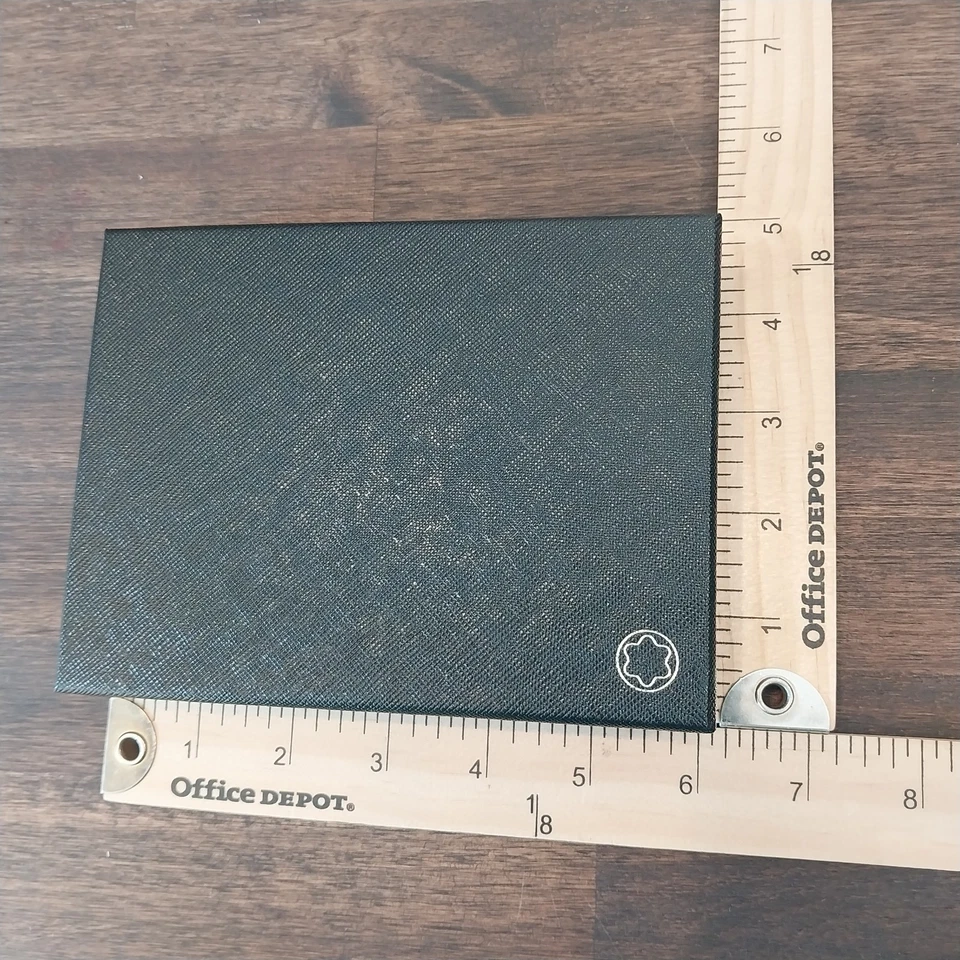 Montblanc Wallet Storage Box Case and Dust Pouch Bag for Wallet Leather Goods - Image 4 of 4