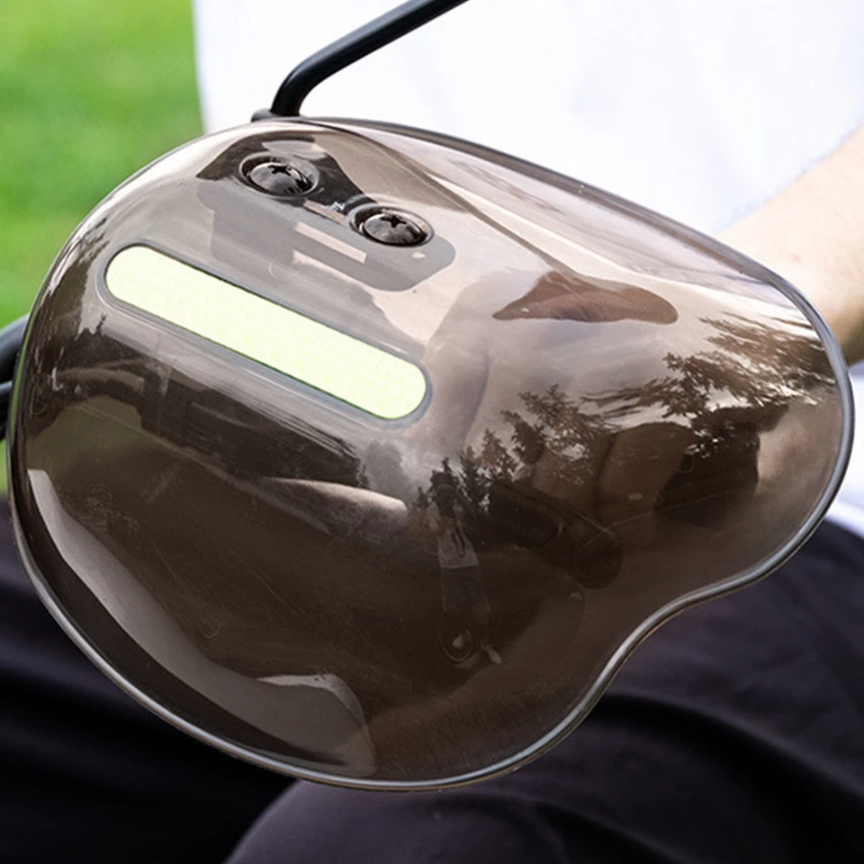 Motorcycle Hand Guard Cold Wind Deflector Windshield Shield Protector Universal Foto 4 de 4