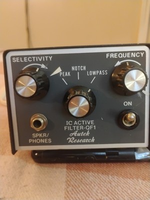 Autek Research QF-1A Audio Filter for AM/CW/SSB
