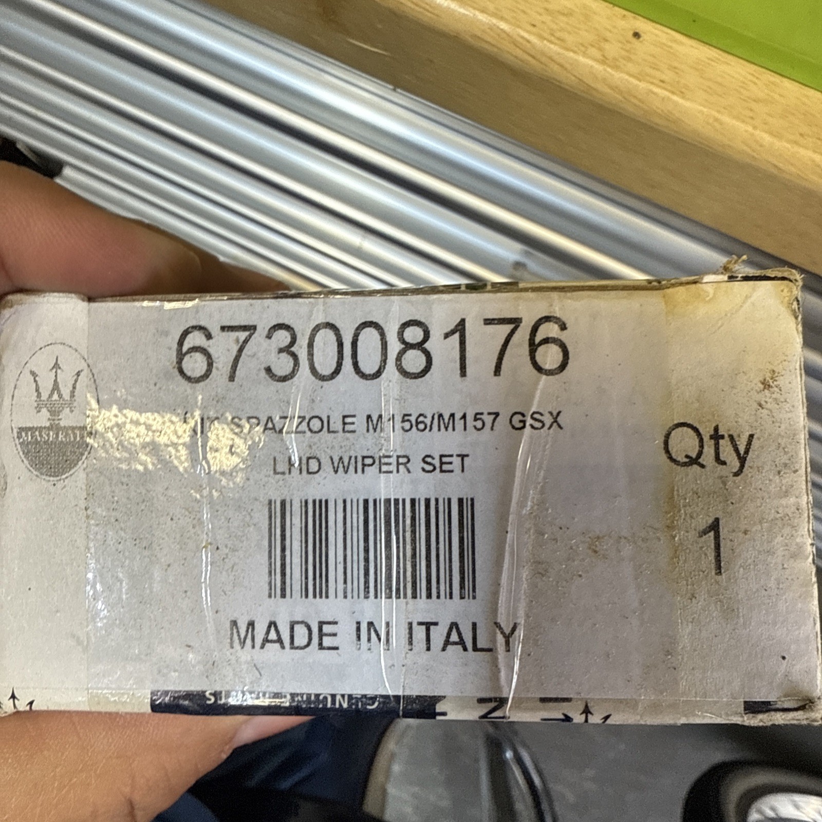 Genuine Maserati Ghibli Quattroporte Levante Wiper Blades Set 673008176
