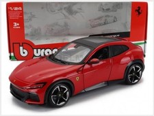 Burago 18-26030R Ferrari - Purosangue Suv 2022 - Red - 1/24