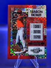 Alejo Lopez 2022 Panini Chronicles #14 Contenders Optic Building Blocks