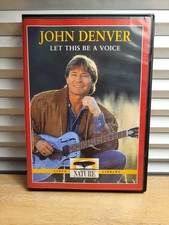John Denver Rare DVD 2001 / 1998 Let This Be A Voice PBS Nature Video Library