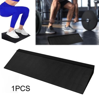 Squat Wedge Block Heel Elevated Slant Board Improves Squat Form Workout Wedge