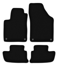 Tapis de sol en velours noir pour Peugeot RCZ année 2010-2015 set 4 pièces
