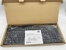 New HP 672647-003 KU-1156 Wired Standard USB Desktop Keyboard - Black