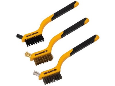 Roughneck Mini Drahtbürsten-Set 3 Stück ROU52005