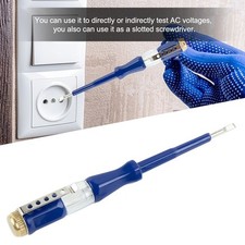 Test Pen Multifunctional LED Portable Replacement Accessories Flat Screwdriver