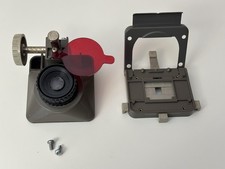 Vintage Beseler P35 Enlarger Negative Carrier and Will, Wetzlar 1:3.5/50 mm lens