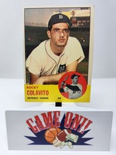 1963 Topps Baseball #240 Rocky Colavito VG sc
