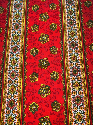 Tissu ancien coton provençal " Nice " larg 124 cm x H 95 cm réf C557 - Picture 3 of 7
