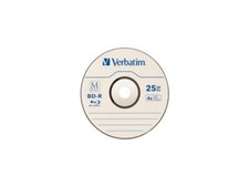 Verbatim M-DISC BD-R 25GB 4X with Branded Surface - 25pk Spindle Model 98909