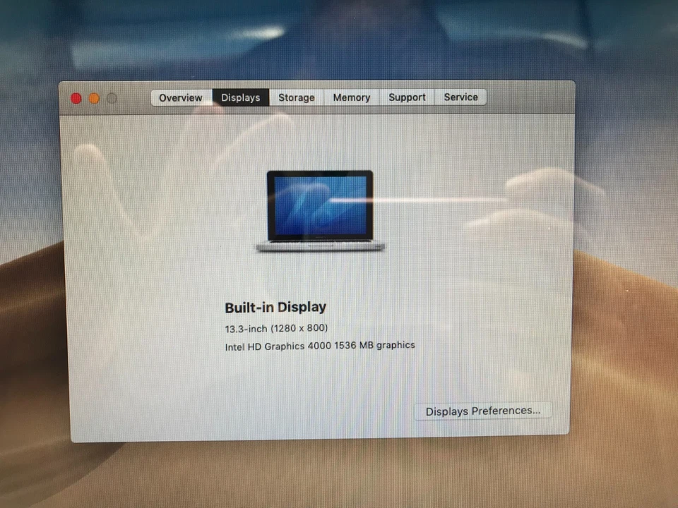 Apple MacBook Pro 13" A1278 2.5GHz Intel Core i5 8GB RAM 120GB SSD Mid 2012 - Image 4 of 4