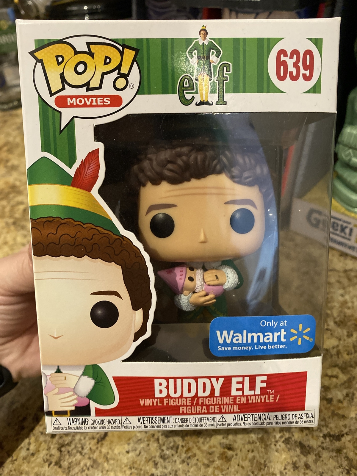 Funko Pop! Vinyl: Elf - Buddy (W/ Baby) - Walmart (Exclusive) #639