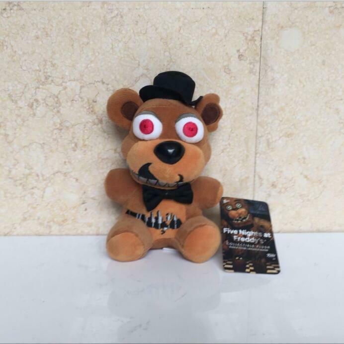 FNAF Plüschtiere – Bonnie, Foxy, Freddy & Mehr, 16,5 Cm, Mit Gelenken & Licht, Für Fans & Sammler