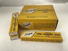 Vintage nos SCRIPTO China Marking WAX Leads ~ RED .120"/3.0mm ~ $5 ship/+Free