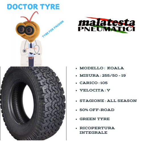 PNEUMATICO 255/65-16 RIGA MUD MASTER 109H