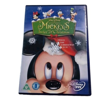 Mickey's Twice Upon A Christmas (DVD) Region 2 Cert U Walt Disney Z1 D881329
