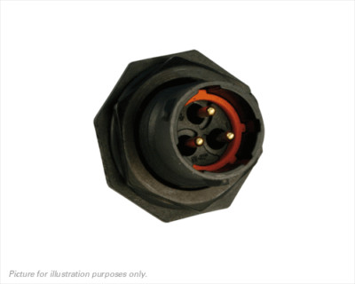 UTS7-103P *Souriau-Sunbank by Eaton CONN RCPT HSNG MALE 3POS PNL MT