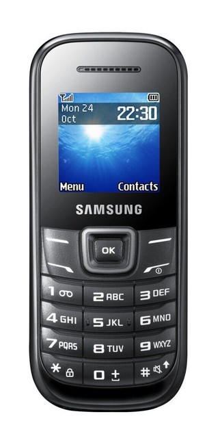 Samsung GT-E1200I   Keystone 2  gt e1200 i Schwarz frei für alle Sim Karten Neu