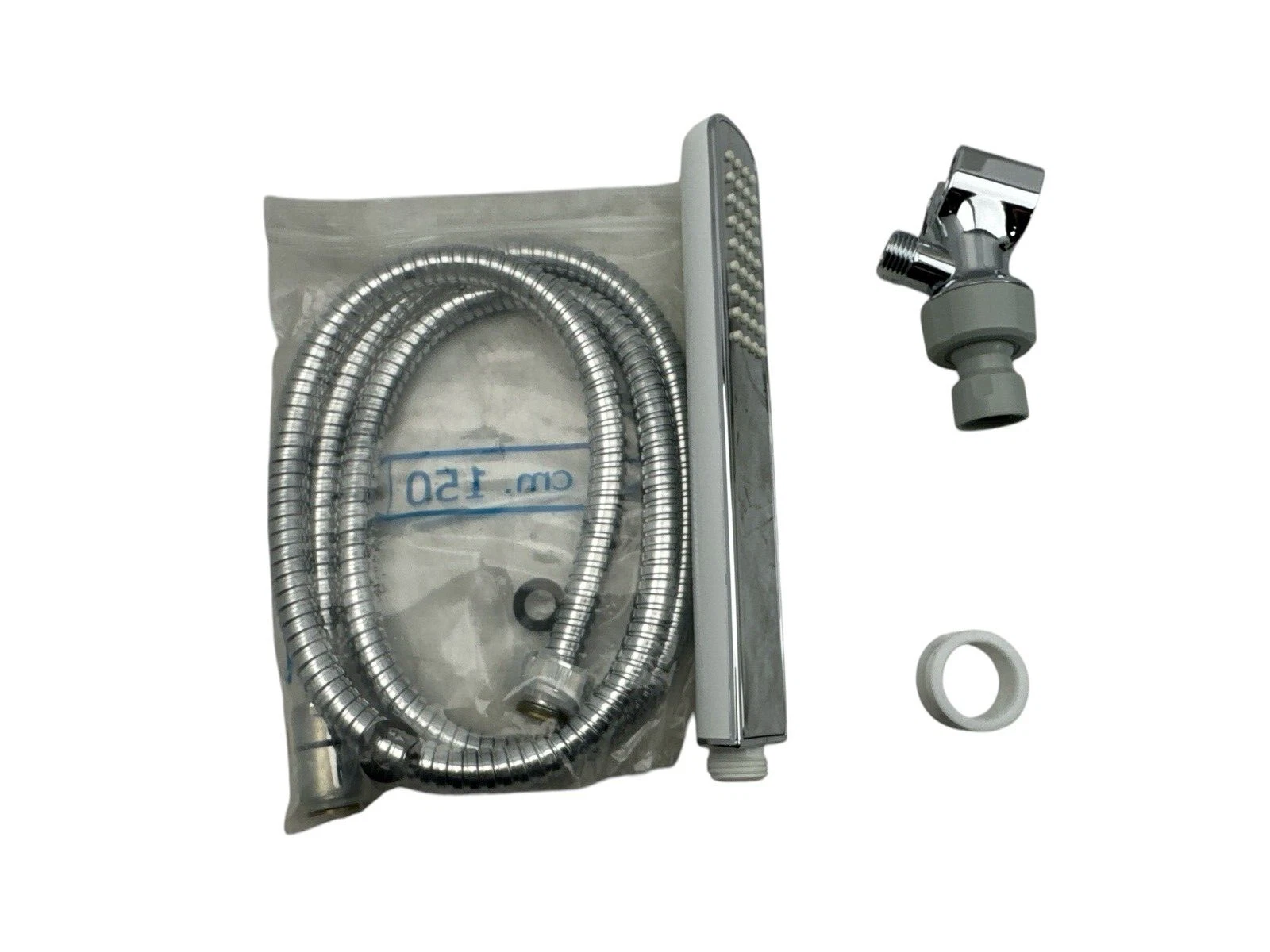 Rain Shower Head Handheld 4.5 in. Wall Mount in Chrome SH0113 (OB)