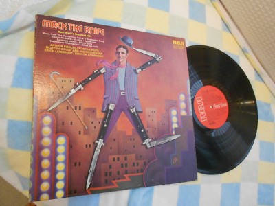 MACK THE KNIFE KURT WEILL'S GREATEST HITS-RCA ARLI-0106-VINYL N. MINT