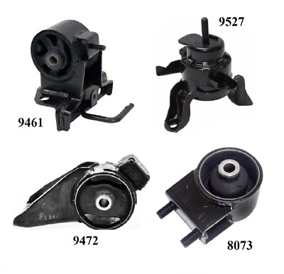 4PCS Motor & Trans Mount For Mazda MPV 2.5L 2000-2001, 3.0L 2002