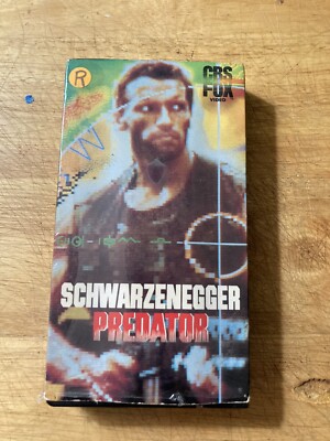 PREDATOR (VHS 1987) CBS FOX Video 1987 Arnold Schwarzenegger Used