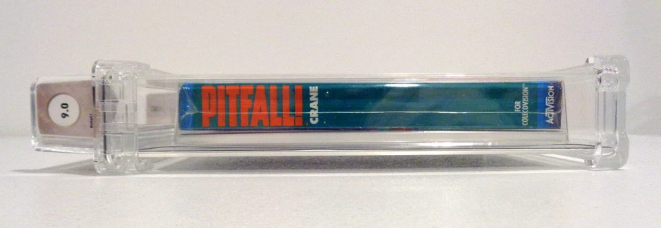 1983 Activision COLECOVISION David Crane PITFALL!  New Sealed Graded WATA 9.0 A - Image 3 of 4