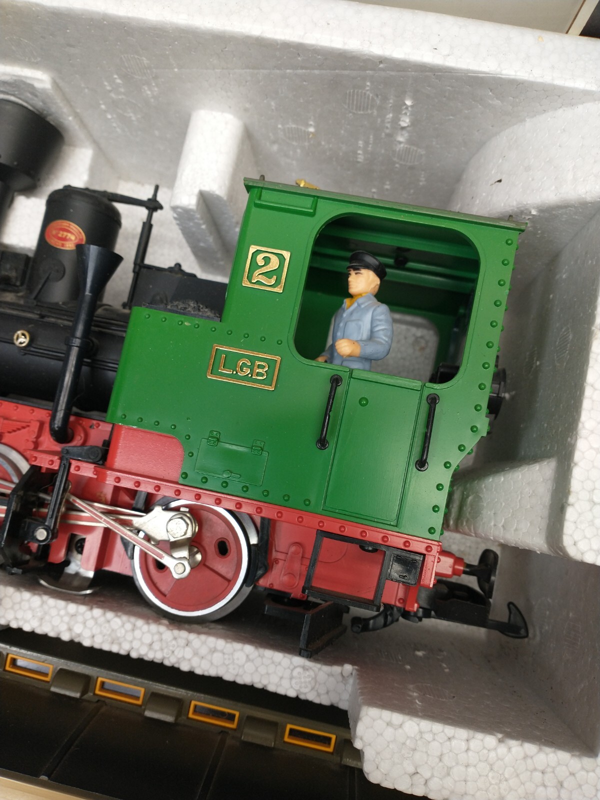 LGB Train 72301 European Passenger Train set LehmannGrossBahn THE BIG