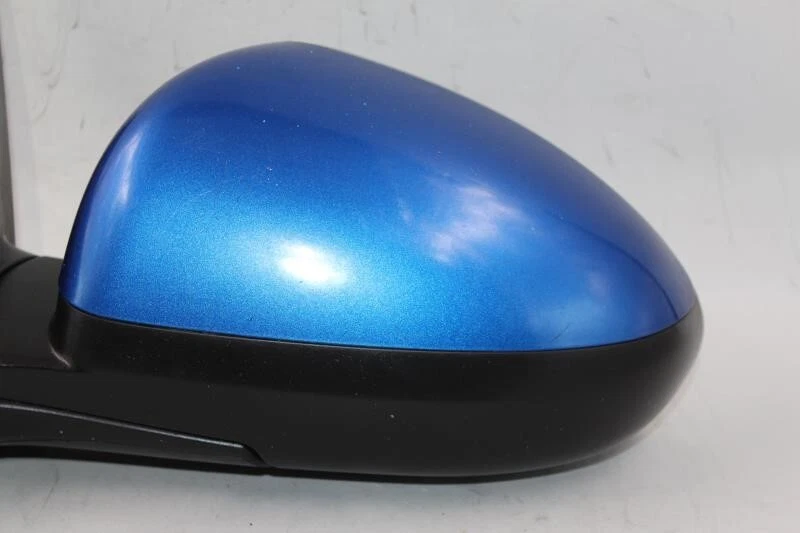 Left Driver Side Blue Door Mirror Power 2012 2015-2019 CHEVROLET SONIC OEM 32166 - Image 2 of 4