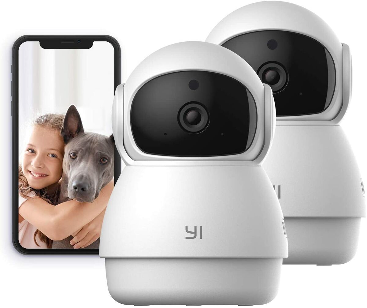 YI 1080p Smart Home Camera Indoor AI Human/Dog Cat Pet Wifi